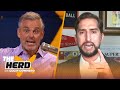 Nick Wright on LeBron's Lakers over Rockets, Giannis' deal with Bucks & Dak's MVP chances | THE HERD