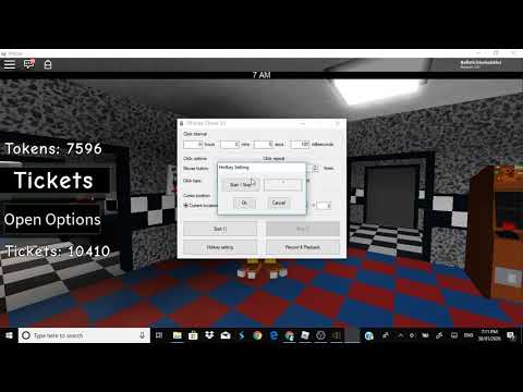 How To Gain Lots Of Tickets Tokens In Freddy Fazblox S Rp Roblox Youtube - roblox how to win the arcade games in freddy fazblox