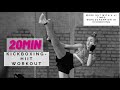 Kickboxing hiit workout  no equipment   warm up  cool down