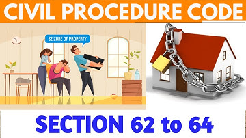 SEC 62 to 64 of CPC, 1908 I Property Attached by Several Courts I Seizure of Property I Void Sale