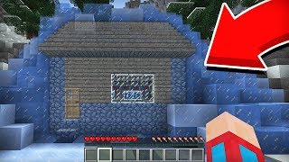 Я НАШЁЛ ЗАМЁРЗШИЙ ДОМ ПОДО ЛЬДОМ В МАЙНКРАФТ 100% ТРОЛЛИНГ ЛОВУШКА MINECRAFT ВЫЖИВАНИЕ В ЗИМНЕМ ЛЕСУ