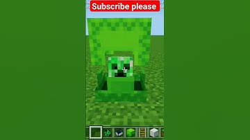 #minecraft amazing creeper shulker box biuld hacks #please #subscribe# and #like #youtube #shorts