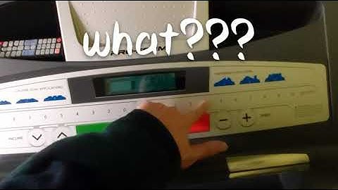How to fix Proform zt3 treadmill buttons not working