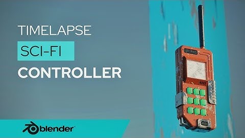 TIMELAPSE SCI-FI  CONTROLLER USING FLUENT ADDON IN BLENDER @blurrednormals1900