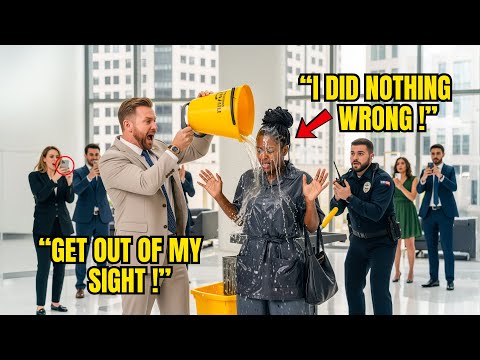 CEO Dumped Dirty Water on a Black Janitor to Shame Her — But Her Next Move Ended His Career