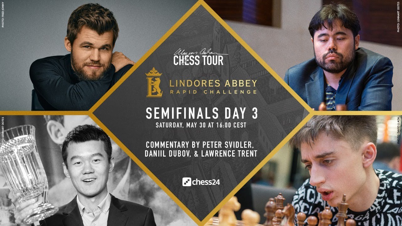 Magnus Carlsen wins his fifth title of the year at Lindores Abbey