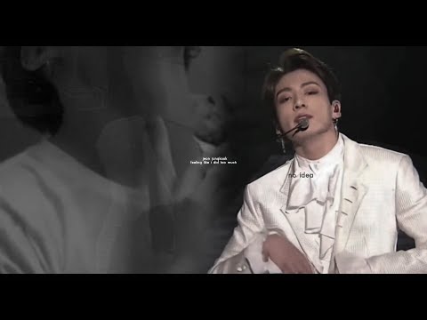 Jeon Jungkook Feeling Like I Did Too Much
