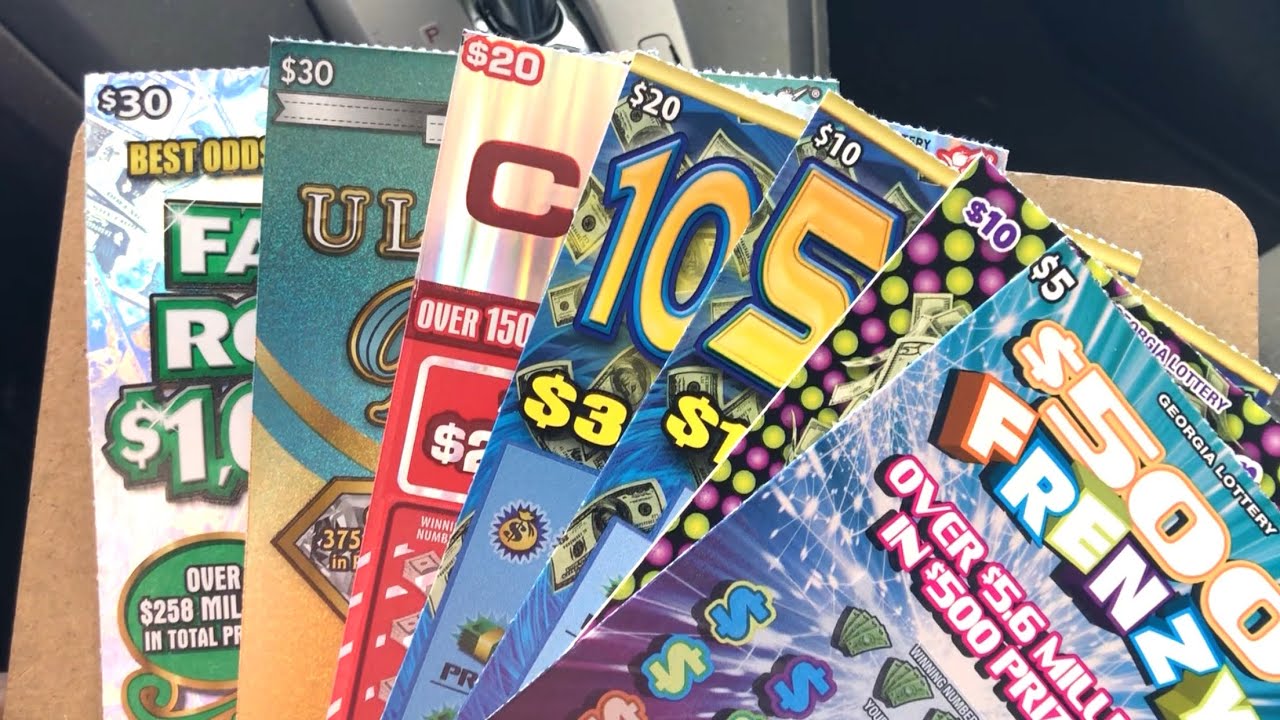 lottery 🍑! Mix of tickets ! YouTube