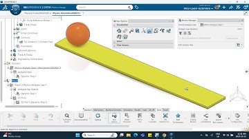 Video 19 Motion When Does a Ball Stops Sliding and Starts Rolling 3DEXPERIENCE R2025x Nader G Zamani