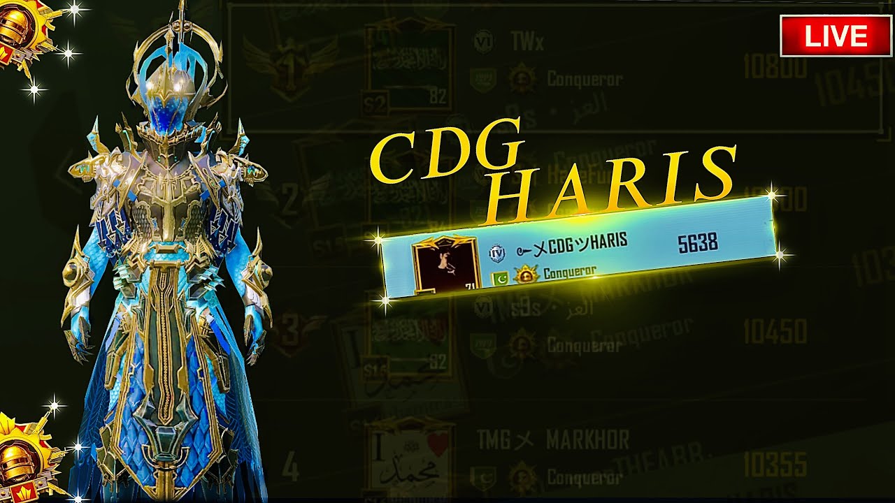PUBG MOBILE Live | CDG HARIS