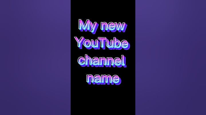 My New YouTube Channel Name 🔥🔥 #short #video