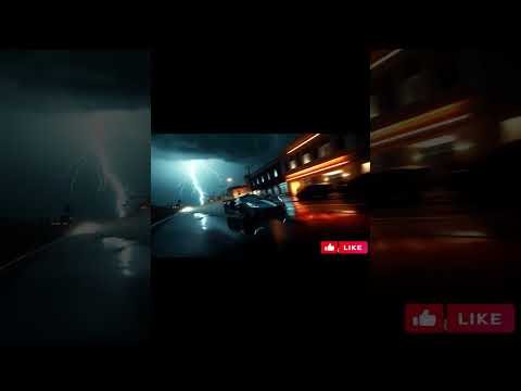 مطاردة نارية تحت العاصفة