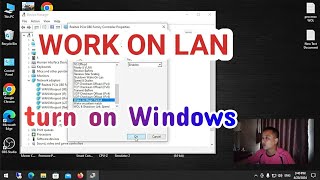 วิธีทำ Wake on LAN in Windows 10/11