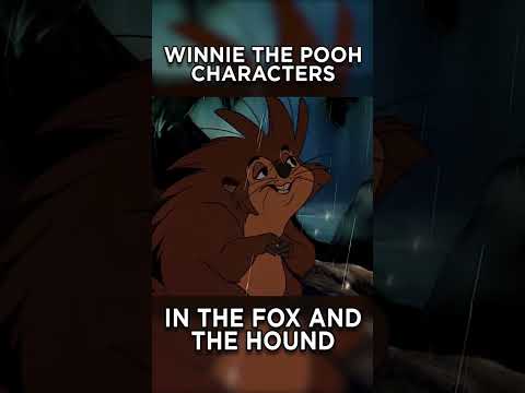 Winnie the Pooh Characters in The Fox and the Hound