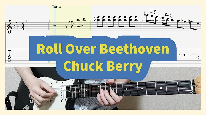 Roll Over Beethoven Guitar version - Guitar performance video thumbnail