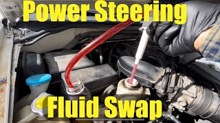 How To Replace Power Steering Fluid.