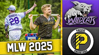 WILDCATS vs. PREDATORS | MLW Wiffle Ball 2025
