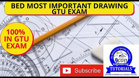 BASIC ENGINEERING DRAWING (BED) ||  MOST IMP DRAWING || Gtu exam  માં 100% હશે || SEM 1 and 2 || GTU