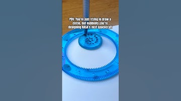 POV: You’re just trying to draw a circle, but suddenly you’re designing NASA’s next spacecraft #nasa