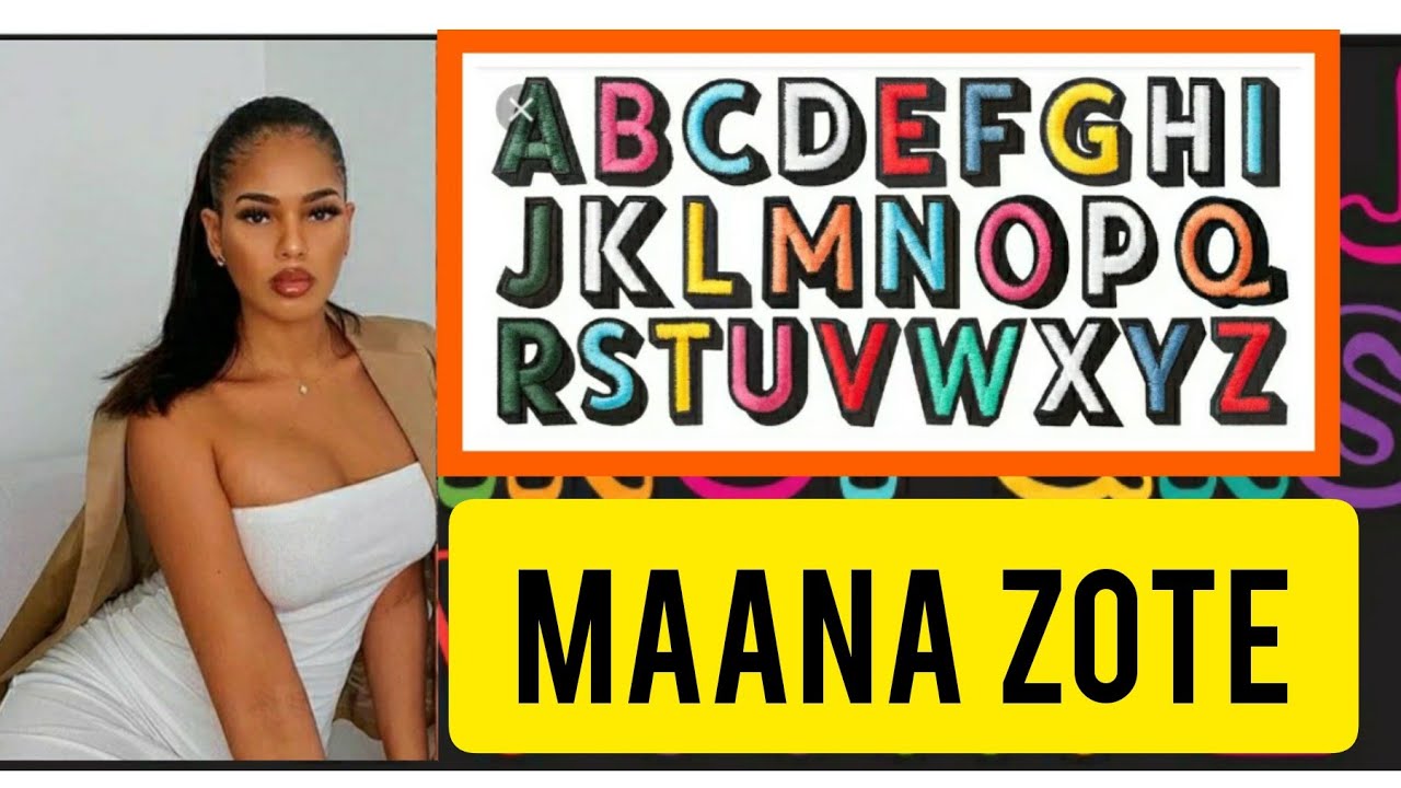 FAHAMU MAANA YA HERUFI ZA MAJINA YAKO (PART 1) YouTube