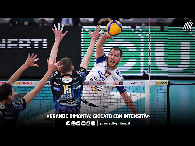 Playoff Superlega, intervista post Perugia  - Milano di Tine Urnaut