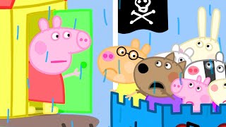 Peppa Pigs New Tree House Family Kids Cartoon