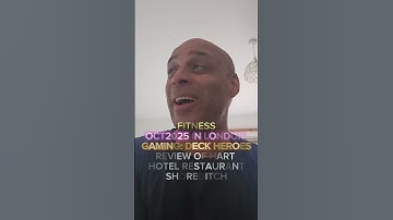 FITNESS, DECK HEROES & FOOD REVIEW SUN 12OCT2025 #exercise #homeworkout #foodreview