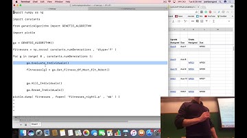 Evolutionary robotics Lecture 25: Why evolve robot morphologies? (Recorded Apr 24, 2018)