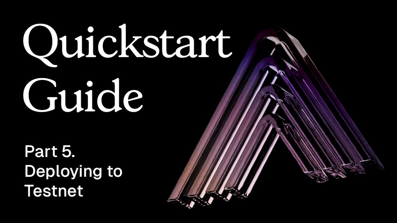 Deploying to Testnet | Arch Quickstart Guide Pt. 5 - YouTube