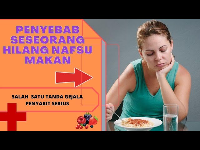 Penyebab Nafsu Makan Hilang dan Cara Mengatasinya class=