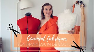 Comment faire son MANNEQUIN de couture avec du tissu ? ✂