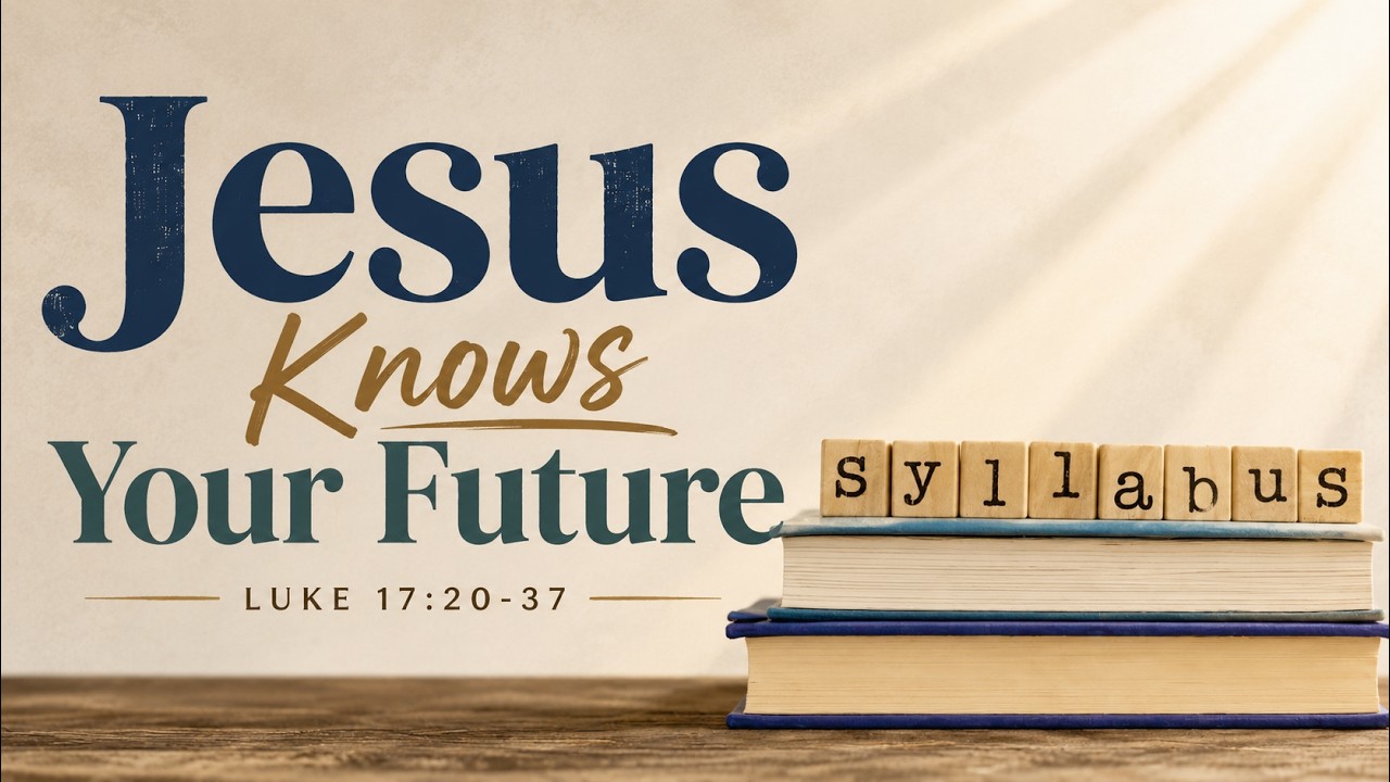 Jesus Knows Your Future Luke 17:20-37