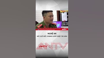 Khởi tố đối tượng đi xe máy, gắn biển kiểm soát giả cướp giật tài sản | ANTV #shorts