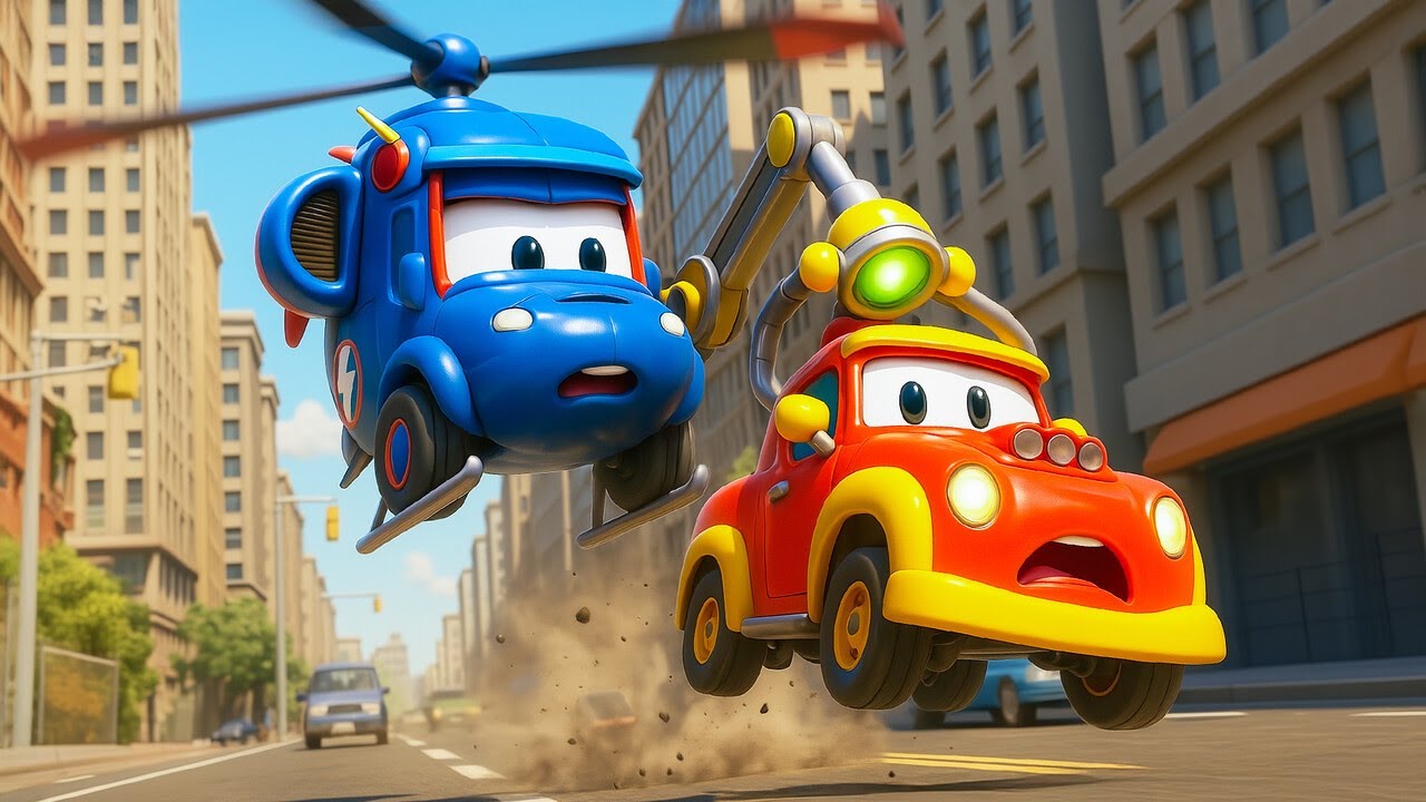 Super Helikopter spielt Minigolf!