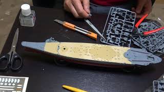 【塗装済み入門プラモデル03】戦艦大和の艦橋を作る　ヤスリ先生が後半登場　【週末プラモデルを作ろうシリーズ第一段】