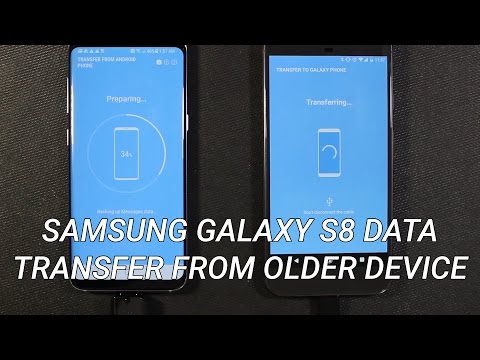 Samsung Galaxy S8 Data Transfer from Older Device