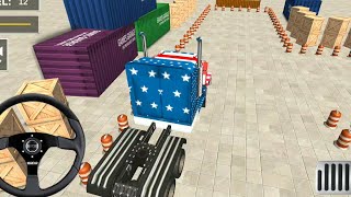 City cargo truck game 3D # truck parking - Android gameplay screenshot 5