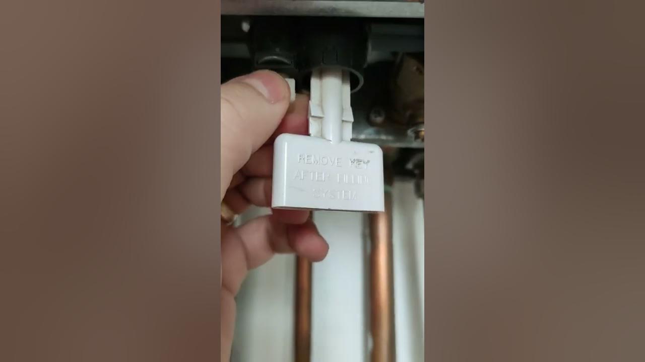 Worcester boiler repressurise/refill. Boiler low pressure YouTube