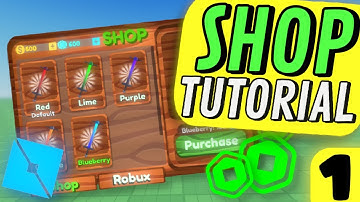 Roblox Complete Shop Tutorial | Part 1: UI (free graphics)