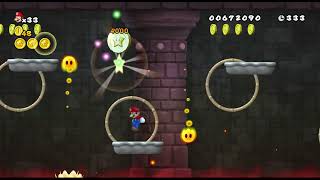 1-Castle (New Super Mario Bros. Wii Other World) - 3 Star Coins