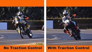 Motorcycle Traction Control Explained | KTM