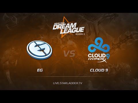 EG vs Cloud9 Game 1, Dreamleague S2 Final