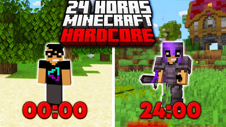 SOBREVIVI 24 HORAS NO MINECRAFT HARDCORE - O FILME