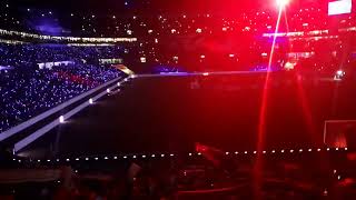 OL /Lille l'hymne des Canuts bad gônes virage Nord 30 octobre 2022