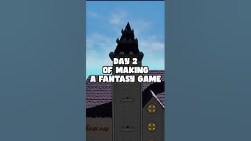 Day 2 of Making a Fantasy Game #shorts #indiegame #blender #ue5 #gamedevelopment