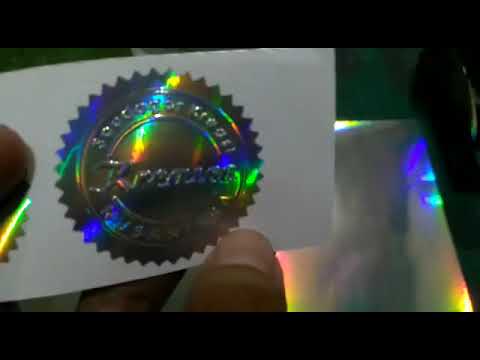  Stiker  Hologram  Emboss YouTube