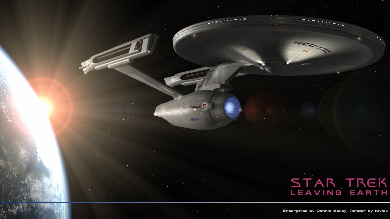 Star Trek - Leaving Earth - CGI Animation - YouTube