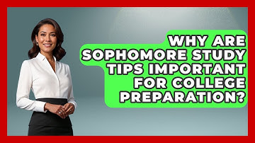 Why Are Sophomore Study Tips Important for College Preparation? | Steps to Sophomore Year News