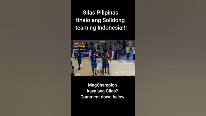 Gilas Pilipinas tinalo nila ang defending Champion na Indonesia, Sea Games 2023!!!