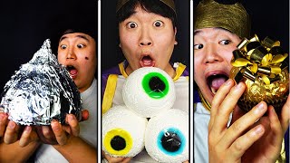 Mukbang Giant Eyeballs Jelly, Chocolate, Candy || Funny Mukbang || TikTok Video - HUBA